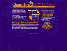 Tablet Screenshot of chameleonbrowser.com